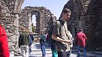 22-Trent checks out the ruins near Wicklow